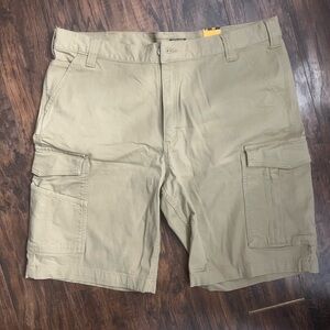 NWT Carhartt Men's Rugged Flex Relaxed Fit Canvas Cargo Work Shorts